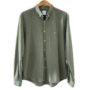 Vintage Lacoste Plaid Button Up Shirt